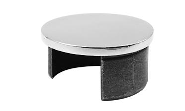 Заглушка с пазом на трубу Ø48.3 мм полированная (AISI 304) k235 купить в Тюмени