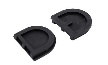 Комплект резинок под стекло 8 мм (4+4 мм), для стеклодержателей k038, k039, k218 купить в Тюмени