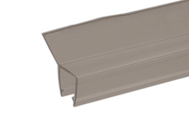 Уплотнитель для стекла 8 мм, полупрозрачный черный, 135°, стекло-стекло 2200 мм t203-2 BL купить в Тюмени