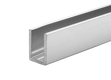 Профиль для душевых перегородок алюминиевый опорный купить в Тюмени
