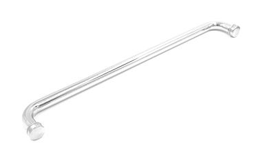 Ручка-полотенцесушитель, полированная, без кноба 19х450, для стекла 8-10 мм, под отверстие 12 мм t623-450 PSS купить в Тюмени