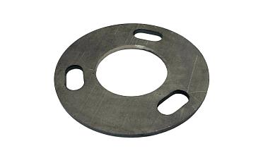 Фланец стойки 42/90 х 3 мм #200 3 отв х М10 х 20 черный металл k116-42-9 купить в Тюмени