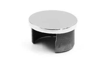 Заглушка для поручня с пазом Ø42.4 мм, 5х34 мм полированная (AISI 304) k099-3  купить в Тюмени