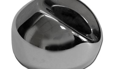 Наконечник штампованный (СПС) косой 30° на трубу Ø38,1 мм, для поручня Ø38.1мм, полированный, нержавеющий, AISI 304, k016 купить в Тюмени