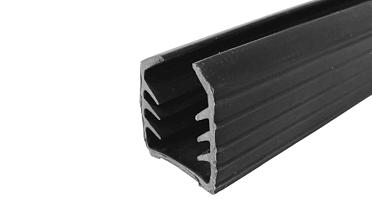Уплотнитель в поручень с пазом 24х24 для стекла 12 мм, EPDM Фk301 купить в Тюмени