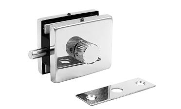 Защелка с ответной частью на стену и пол, полированная, вырез 17 t138 PSS купить в Тюмени