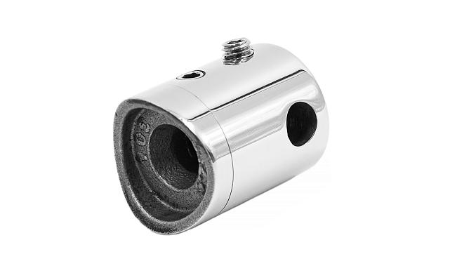 Зажимы для троса Ø5 мм, 22х30 мм, под Ø42.4 мм, полированный, AISI 304, k267-3