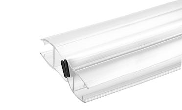 Комплект уплотнителей для стекла в душевую кабину (2 шт.), стекло-стекло 10 мм, с магнитом 135°, 2200 мм t228 купить в Тюмени