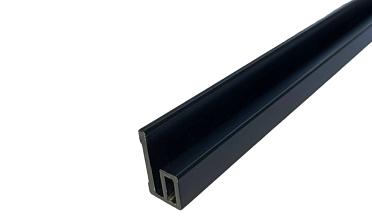Профиль-упор для душевых, длина 2200 мм, черный t116 BL купить в Тюмени