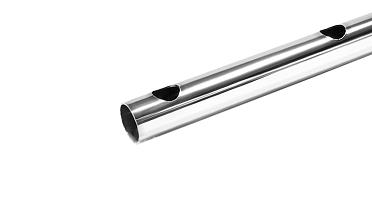 Труба AISI 304 25х1х6000, с перфорацией под  Ø12, 90°, GRIT 600 837-2 купить в Тюмени