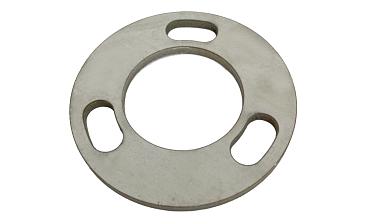 Фланец стойки 42.4/80 х 5 (4,3) х AISI 304 #200 3 отв х М10 х 20 k116-42-4 купить в Тюмени