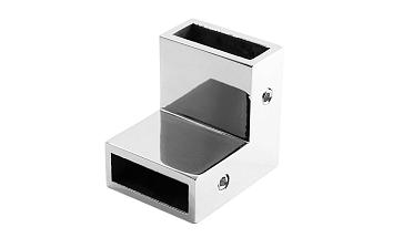 Соединитель труба-труба 90°, для трека 30х10 мм, AISI 304, полированный t460 PSS купить в Тюмени