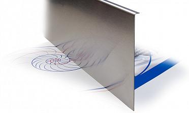 Накладка на профиль 601 (тыльная/лицевая), AISI 304 шлифованная k601-09 купить в Тюмени