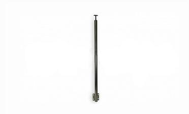 Готовая стойка Ø38,1 мм, с боковым крепежом и наконечником, высота 1150 мм, полированная (AISI 304) k704 купить в Тюмени