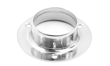 Фланец штампованный, полированный для Ø50.8 мм, толщина 1.2 мм (AISI 304) ЭКОНОМ k532-2 купить в Тюмени