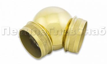 Поворот 'шар'  под Ø50.8 мм, золото k263-88 купить в Тюмени