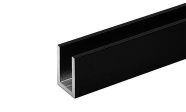  П-образный профиль 19x13, L=2200, алюминий ,черный t756 BL купить в Тюмени