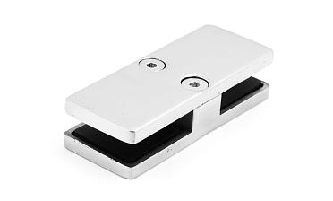 Соединитель стекол, прямой, 101х40, нержавеющая сталь AISI 304, полированная k118 купить в Тюмени