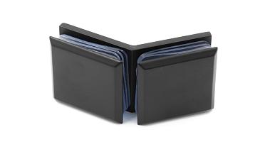 Коннектор для душевой кабины стекло-стекло 135°, цинковый сплав, черная  t736 BZn купить в Тюмени