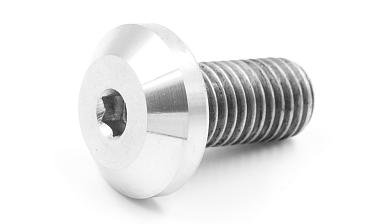 Крепежный винт с резьбой М18 для крепления спайдера, длина 50 мм, шаг резьбы 2,5 мм (AISI316) k652-2 купить в Тюмени