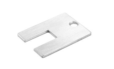 Торцевая заглушка на профиль алюминиевый для перегородок t42-12 купить в Тюмени