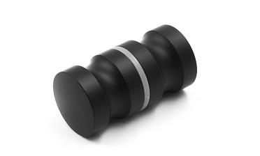 Дверная ручка "кноб", алюминий-черный t692 ALBL  купить в Тюмени