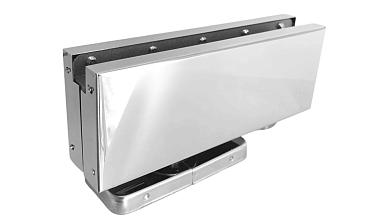 Фитинг нижний со встроенным доводчиком для стеклянной двери до 80 кг, полированный t185-2 PSS   купить в Тюмени