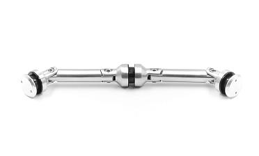 Крепление на три стекла 10-12 мм, штанга 82 мм, без зенковки tt204-82A SSS купить в Тюмени