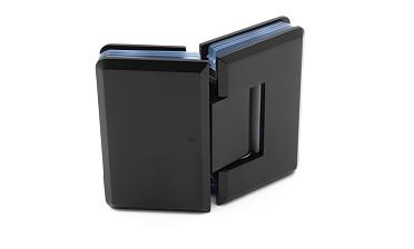 Петля для душевой стекло-стекло 90х55 мм, 135°, цинк, черный t302 BZn купить в Тюмени