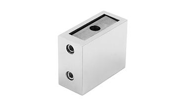 Коннектор стена-труба полированный для прямоугольного трека (трубы) 30х10 мм t463 PSS купить в Тюмени