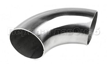 Отвод поручня под сварку для Ø50.8х1.5х145 AISI 201 #400 в упаковке по 100 шт. k021-15-100 купить в Тюмени