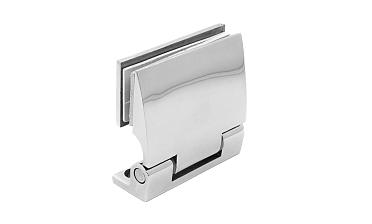 Петля стена-стекло 90°, односторонняя, без реза, нерж., полир. t315 PSS купить в Тюмени