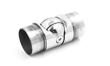 Поворот шарнирный под Ø50.8 мм, полированная, (AISI 304) k011 купить в Тюмени