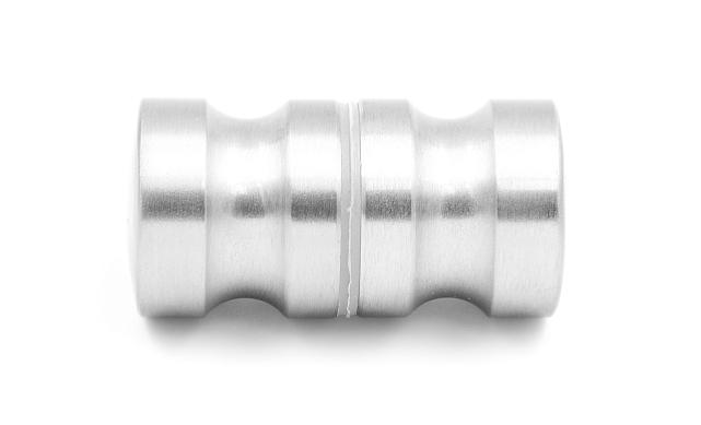 Дверная ручка "кноб", алюминий-хром, шлифованный t692 AL SSS 2