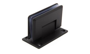 Петля для душевой кабины стена-стекло 90°, 90*55, цинк, черн. t301 BZn купить в Тюмени