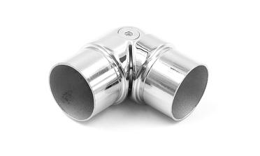 Поворот шарнирный под Ø38.1 мм, полированная, (AISI 304) k250 купить в Тюмени