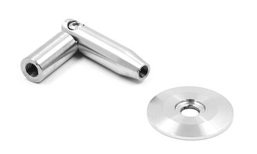 Крепление тяги к стене, шлифованная AISI 304 k621 купить в Тюмени