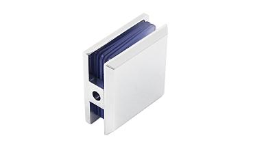 Коннектор для душевой кабины стена-стекло 45х45 мм латунь-хром, полированный t730 PC купить в Тюмени