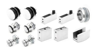 Комплект раздвижной системы для душевой, AISI 304, шлифованный t401 SSS купить в Тюмени