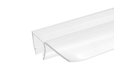 Уплотнитель для стекла в душевую кабину 8 мм, стекло-стекло 2200 мм t215 купить в Тюмени