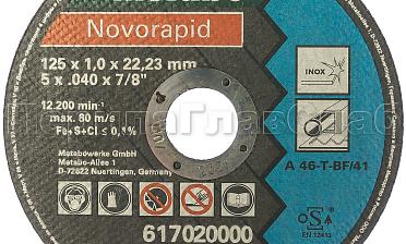 Отрезной круг 125х22х1 Метабо Ф-0971 купить в Тюмени