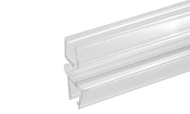 Уплотнитель для стекла в душевую кабину стекло-стекло 8мм зиг-заг 2,2 м t227 купить в Тюмени