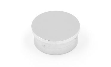 Заглушка плоская на трубу Ø38.1 мм полированная литая (AISI 201) k093 купить в Тюмени