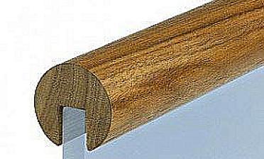 Поручень деревянный из Ясеня Ø50мм С ПАЗОМ, премиум Ф-1630 купить в Тюмени