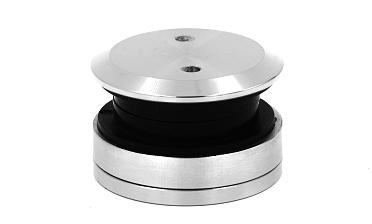 Точечный стеклодержатель 10.5-12.5 мм, регулируемый, без зенковки, для стекла 8-10 мм t503A SSS купить в Тюмени