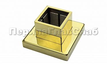 Цанга под 40х40 мм, под золото (AISI 304) Фk333-88 купить в Тюмени