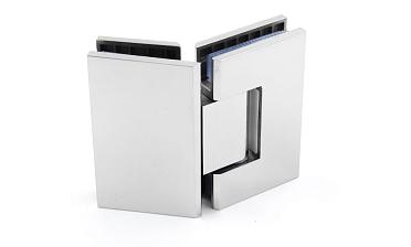 Петля для душевой кабины стекло-стекло 135° 90х55 мм AISI 304 полированная t302-2 PSS купить в Тюмени