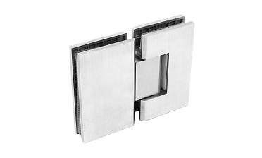 Петля для душевой кабины стекло-стекло 180° 90х55 мм AISI 304 шлифованная t303-2 SSS купить в Тюмени