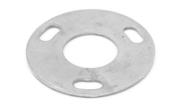 Фланец стойки 38/90 х 5 (4,3) х AISI 316 #200 3 отв х М10 х 20 k116-38-6 купить в Тюмени