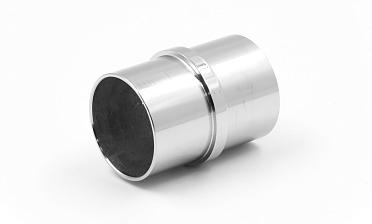 Соединитель трубы Ø38.1 с насечками, полированный, (AISI 316) k086-3 купить в Тюмени